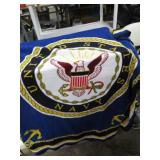 U.S. NAVY THROW BLANKET