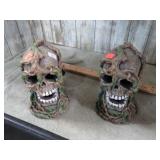 2-- AQUARIUM SKULLS
