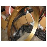 2-- ROUND WALL MIRRORS