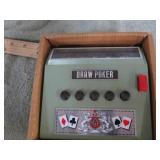 ELECTRIC DRAW POKER MACHINE