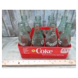 COCA COLA 6 1/2oz BOTTLES & CARRIER