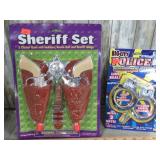 TOY HANDCUFFS & GUN SET