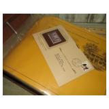 ALBUM -- 1977 FIRST DAY ISSUE STAMPS