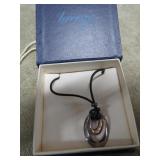 NECKLACE W/ STERLING SILVER PENDANT