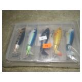 5-- WHOPPER PLOPPER STYLE FISHING LURES
