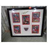 JEFF GORDON NASCAR FRAMED CARDS