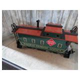 REA  "G: SCALE MODEL TRAIN CABOOSE