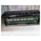 REA B&O  "G: SCALE MODEL TRAIN COACH CAR