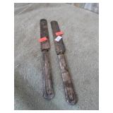 2-- SILVERPLATE TABLE KNIVES