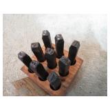 3/16" NUMBER STAMP SET