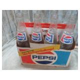6-- 16oz PEPSI COLA BOTTLES & CARRIER