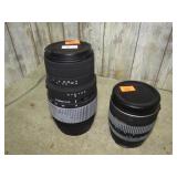 SIGMA 70-300MM & 28-70MM CAMERA LENSES