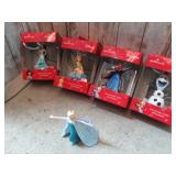 5-- HALLMARK DISNEY CHRISTMAS ORNAMENTS