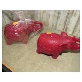 2-- ELEPHANT CANDLES