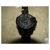 DIESEL ONLY THE BRAVE CHRONOGRAPH WATCH -- RUNNING