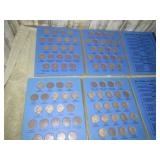 2-- PARTIALLY FILLED 1938 UP JEFFERSON NICKELS