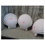 3-- SHELL WALL LIGHTS