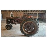 FARMALL SUPER C VINTAGE RUNNING FARM TRACTOR