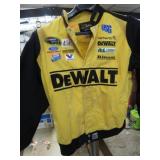 NASCAR TEAM DEWALT JACKET -- L