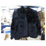SOMERSET FURS RABBIT FUR COAT -- M