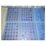 2-- 1941 #2 LINCOLN CENT BOOKS -- PARTIAL COINS