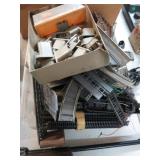ASSORTED MODEL TRAIN TRACK & PARTS