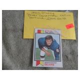 STEVE DELONG BEARS FOOTBALL CARD -- CHES. NATIVE