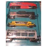 HOTWHEELS TRAIN CARS
