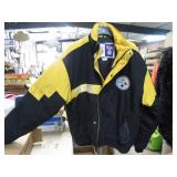 NFL FOOTBALL STEELERS COAT -- XL