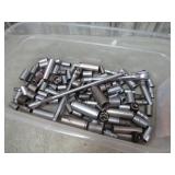 ASSORTED 1/4" DRIVE SOCKETS & RATCHETS