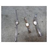HAMILTON & BULOVA 10K RGP LADIES WATCHES