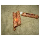 3-- ROLLS WHEAT PENNIES