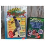 BASEBALL ALMANAC & CARDS BOOKS