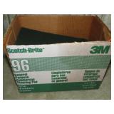 PARTIAL BOX -- SCOTCH-BRITE PADS