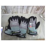 3 pair-- WORK GLOVES