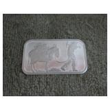 1ozt .999 FINE SILVER INGOT