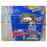 HOTWHEELS HELIPORT STOP & GO SET