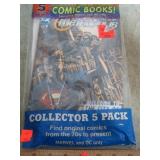 5pk-- CLASSIC DC & MARVEL COMIC BOOKS