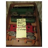 PRE WAR AMERICAN FLYER MODEL TRAIN FREIGHT CARS