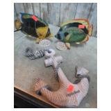 NAUTICAL FISH & ANCHOR DECOR