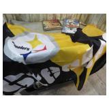 STEELERS FOOTBALL FLAG & PC GAMES