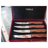 TOWLE STEAK KNIFE SET