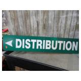 DISTRIBUTION SIGN