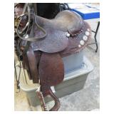 HAND MADE BILLY ROYAL HORSE SHOW SADDLE- TEXAS