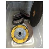 ASSORTED GRINDER WHEELS
