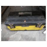 STANLEY TOOL BOX & TOOLS