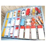 MATCHBOX CAR CASE & ASSORTED DIECAST VEHICLES