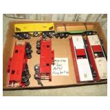 AMERICAN FLYER MODEL TRAIN METAL FREIGHT CARS
