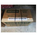 CASE-- EMERGENCY RATION MEALS