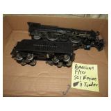 AMERICAN FLYER 561 MODEL TRAIN ENGINE & TENDER